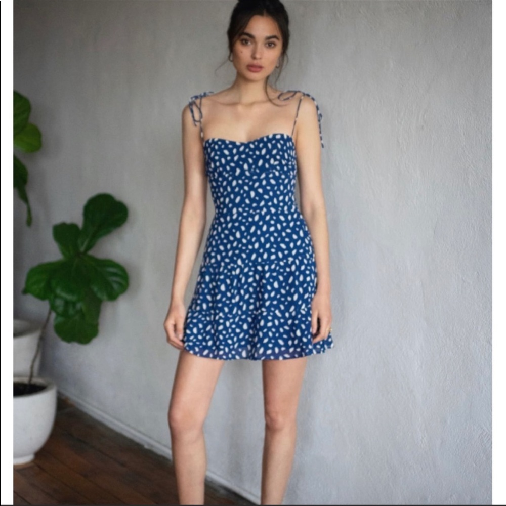 Reformation Othello Dress in Moray print